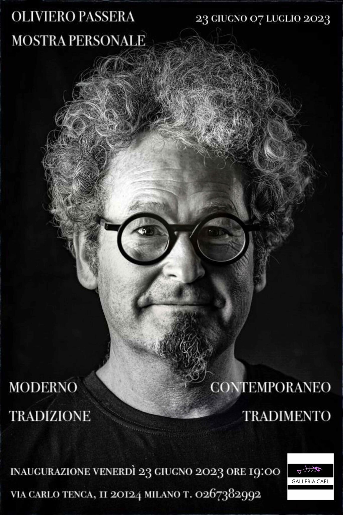 MODERNO-CONTEMPORANEO TRADIZIONE-TRADIMENTO – OLIVIERO PASSERA – MOSTRA PERSONALE