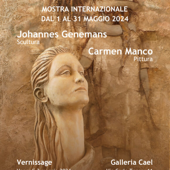 EMOZIONE D’ARTE – CARMEN MANCO E JOHANNES GENEMANS – MOSTRA BIPERSONALE